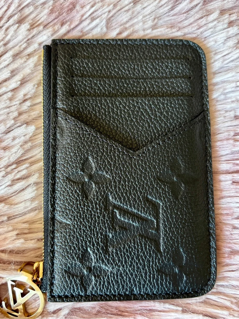 NWT Louis Vuitton Romy Card Holder Monogram Empriente Leather Black - Picture 9 of 10
